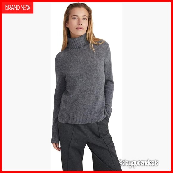 Cashmere Turtleneck Sweater Regular Fit Premium Knit Pullover